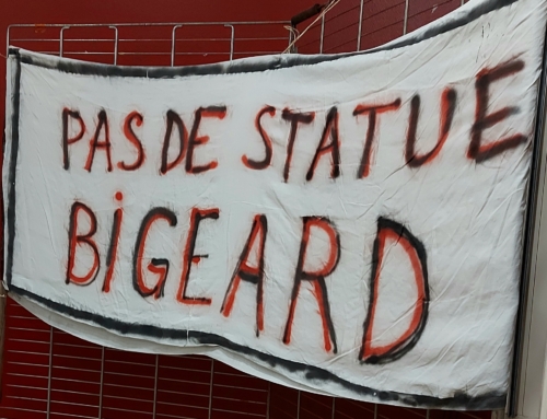 Pas de statue de Bigeard dans l’espace public ! Rassemblement 25/5 à 16h pl. Mandela à Nancy
