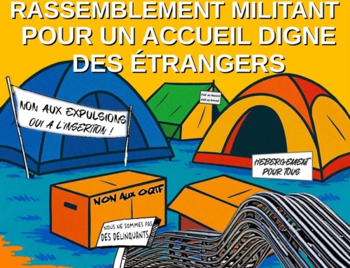 Pour un accueil digne des étrangers, rassemblement le vendredi 20/6 à 17h30 pl. S. Veil