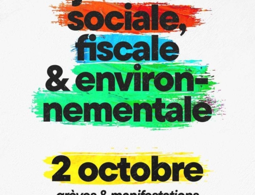 Tous dans l’unité, tous mobilisés, tous en grève le 2 octobre!
